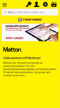 Mobile Screenshot of mattonbutiken.se